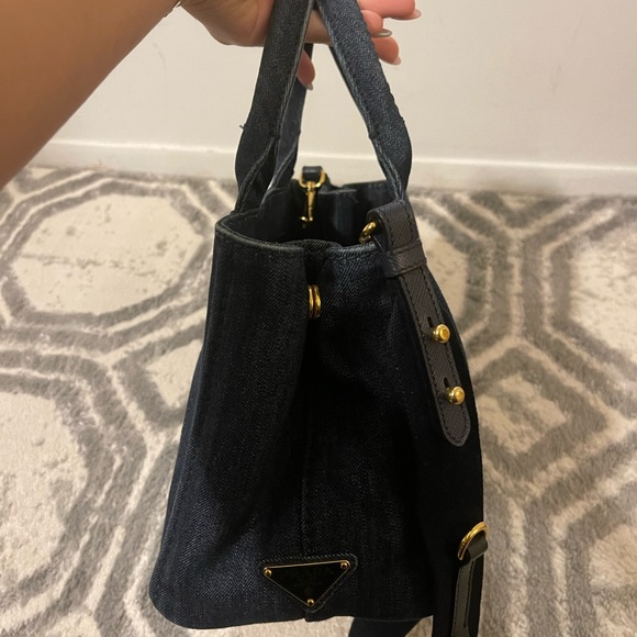 Prada Robot Denim tote - Picture 5 of 11